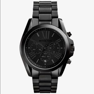 Michael Kors Oversized Bradshaw Black-Tone Watch